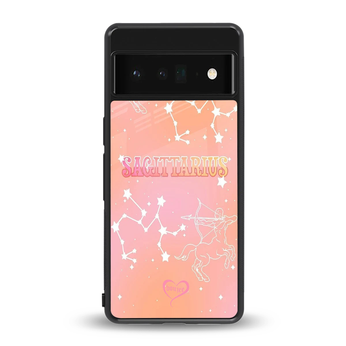 Sagittarius Aura back phone cover | glass case for google pixel 6 pro