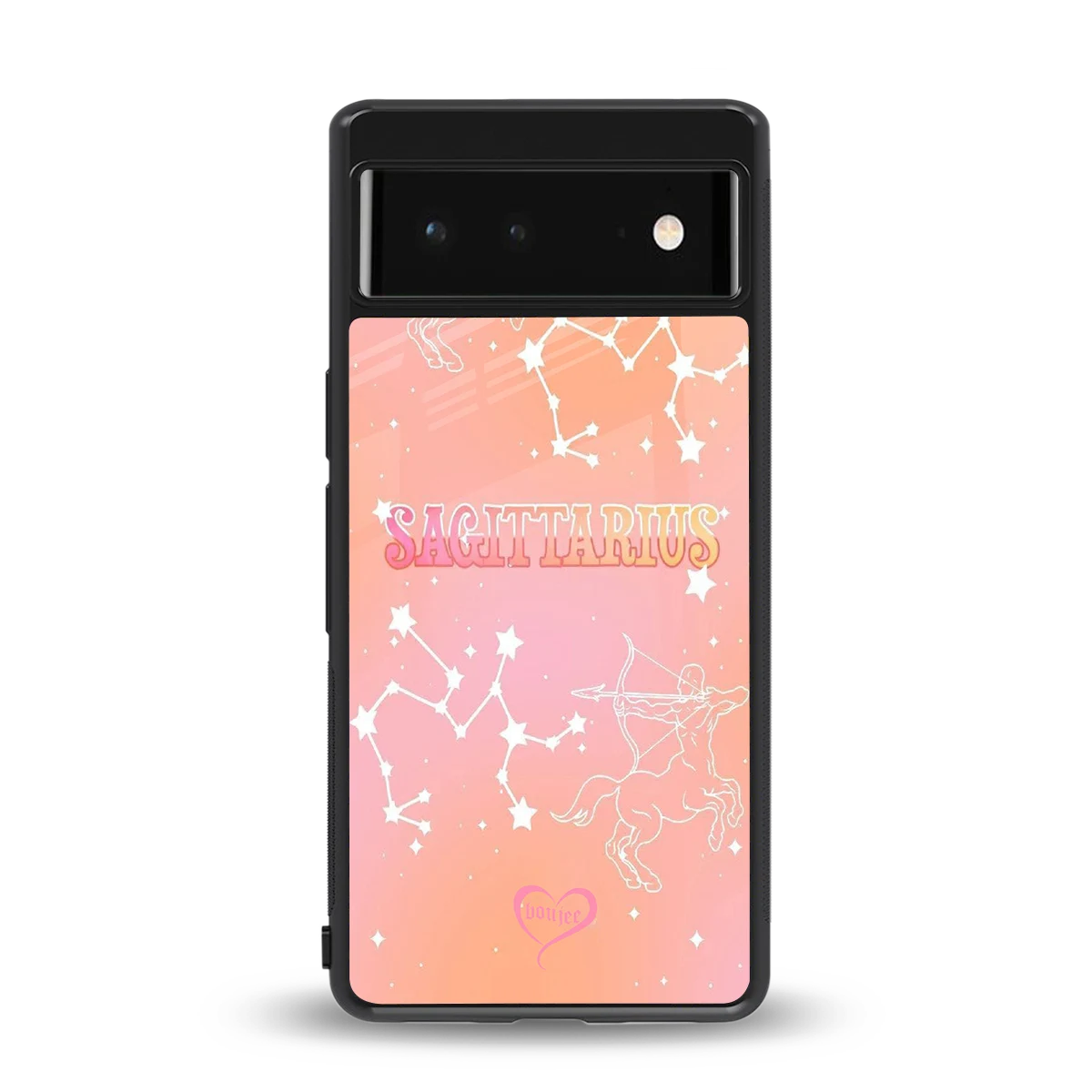 Sagittarius Aura back phone cover | glass case for google pixel 6a