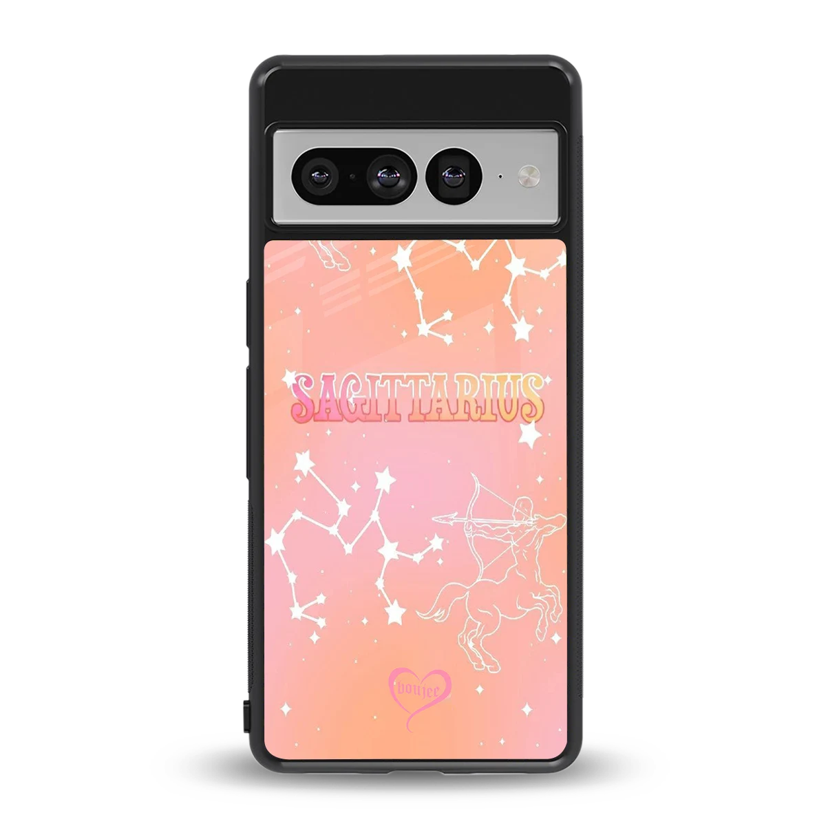 Sagittarius Aura back phone cover | glass case for google pixel 7 pro