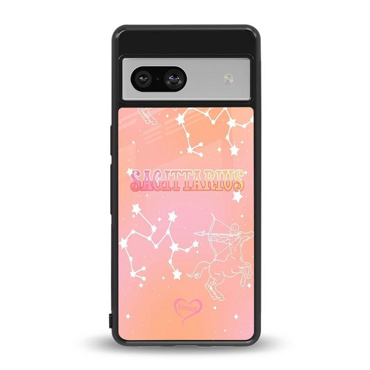 Sagittarius Aura back phone cover | glass case for google pixel 7a