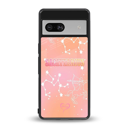 Sagittarius Aura back phone cover | glass case for google pixel 7