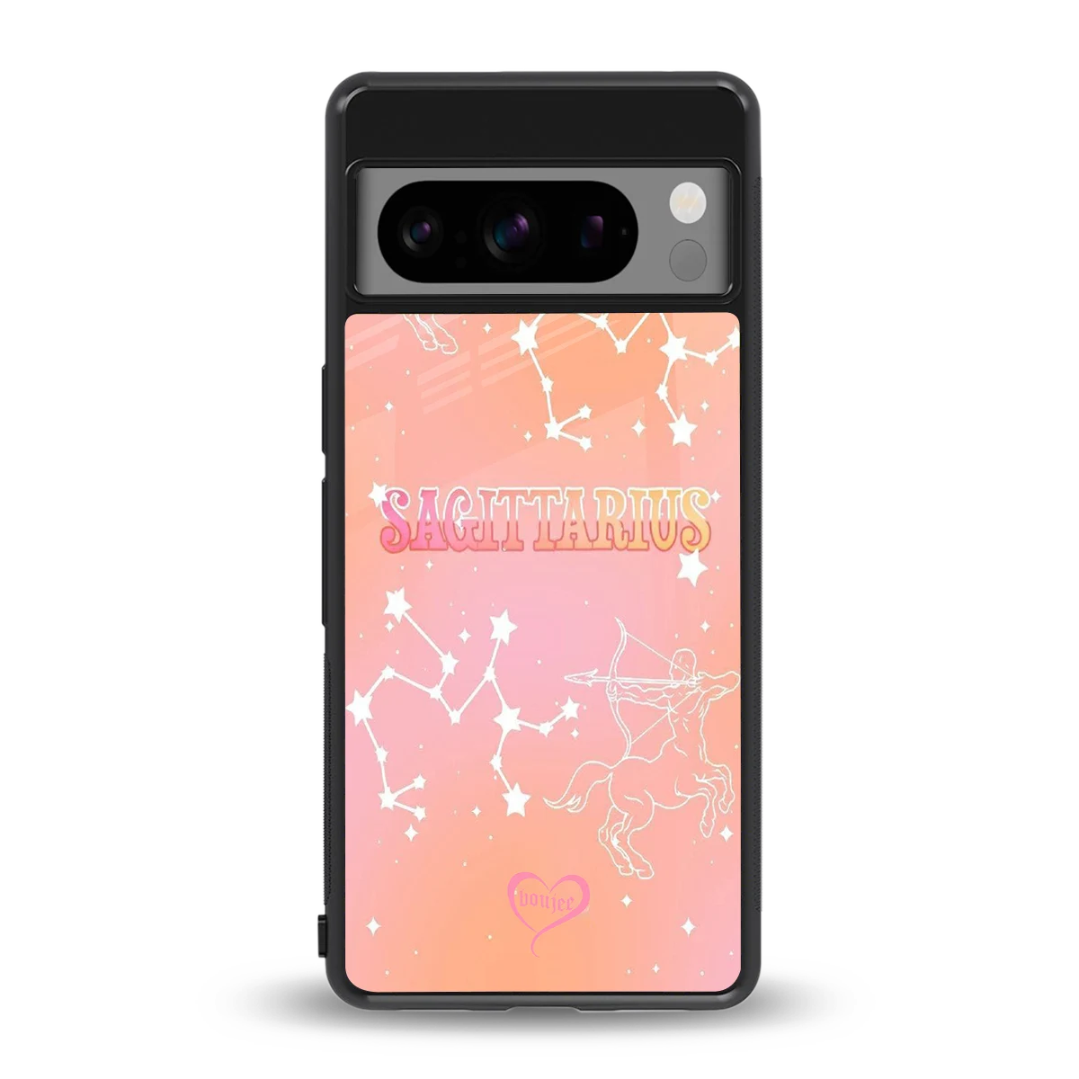 Sagittarius Aura back phone cover | glass case for google pixel 8 pro