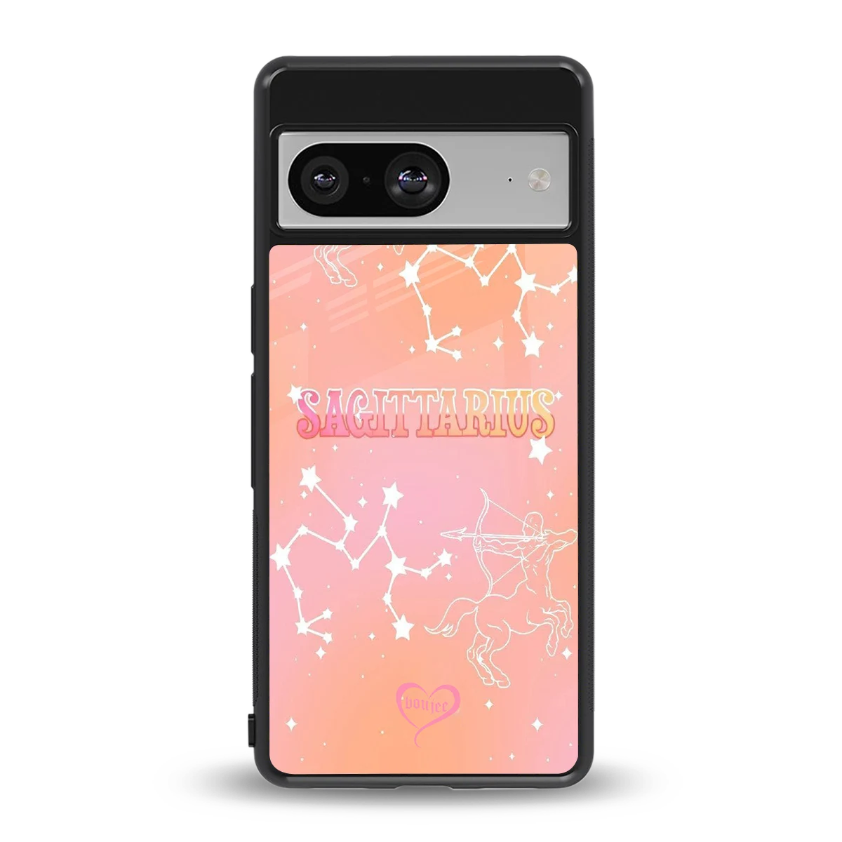 Sagittarius Aura back phone cover | glass case for google pixel 8