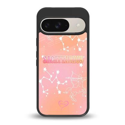 Sagittarius Aura back phone cover | glass case for google pixel 9