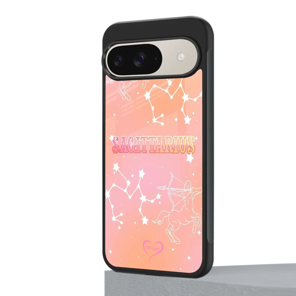 Sagittarius Aura google pixel 9 mobile cover | shockproof glass phone case