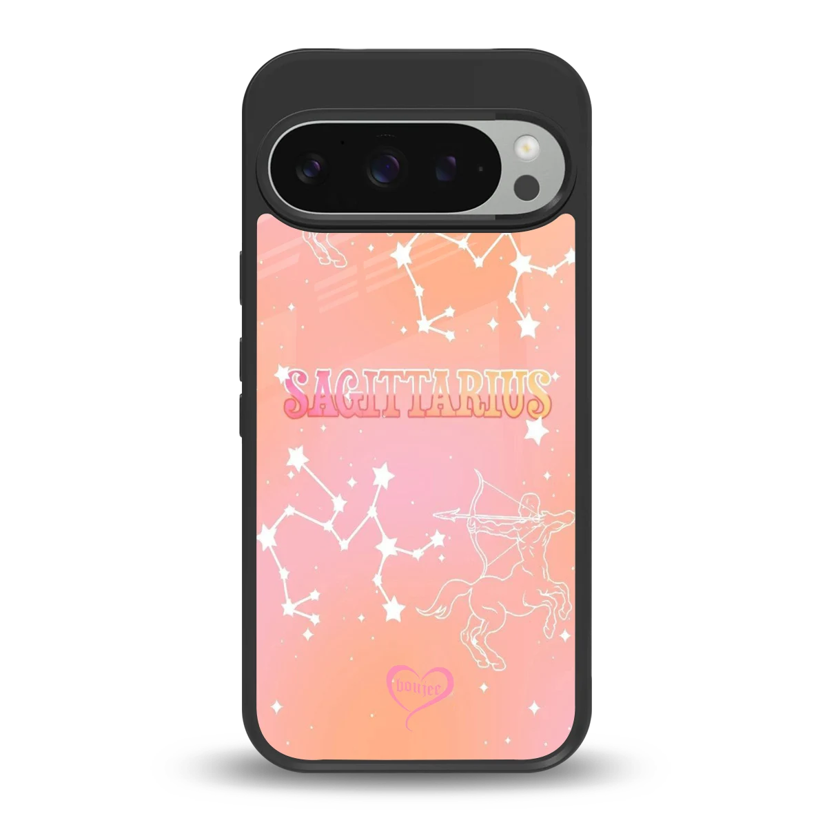 Sagittarius Aura back phone cover | glass case for google pixel 9 pro