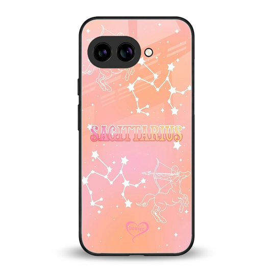 Sagittarius Aura back phone cover | glass case for google pixel 9a