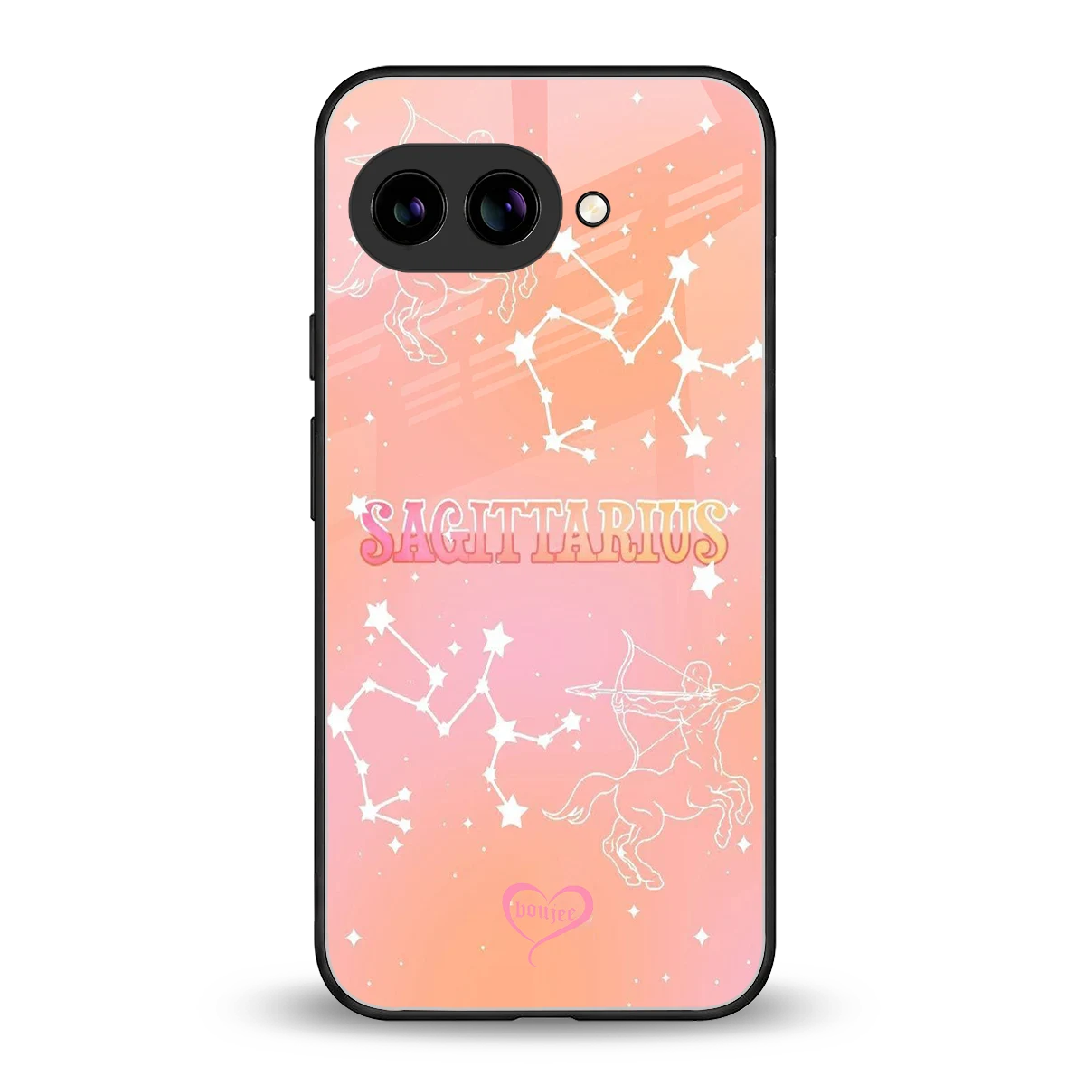 Sagittarius Aura back phone cover | glass case for google pixel 10a