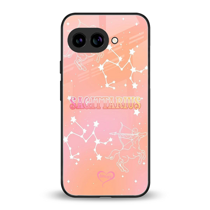 Sagittarius Aura back phone cover | glass case for google pixel 10a