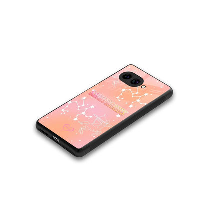 Sagittarius Aura stylish phone case for google pixel 10a | glossy glass and slim fit