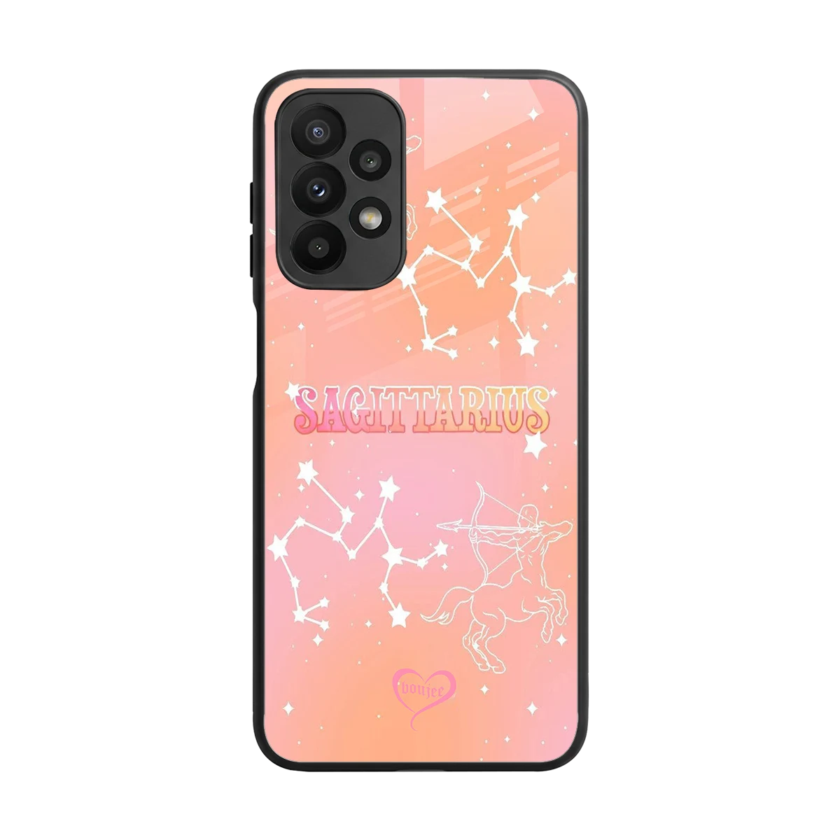 Sagittarius Aura back phone cover | glass case for samsung galaxy a23