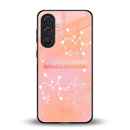 Sagittarius Aura back phone cover | glass case for samsung galaxy a17 5g