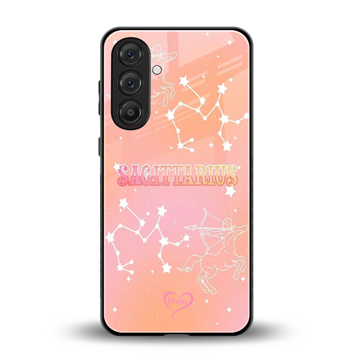 Sagittarius Aura back phone cover | glass case for samsung galaxy a14 5g
