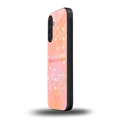 Sagittarius Aura samsung galaxy a14 5g mobile cover | shockproof glass phone case