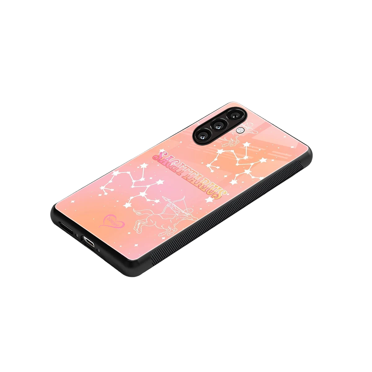 Sagittarius Aura stylish phone case for samsung galaxy a36 5g | glossy glass and slim fit