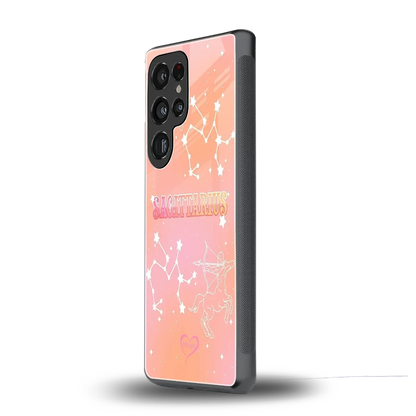 Sagittarius Aura samsung galaxy s25 ultra mobile cover | shockproof glass phone case