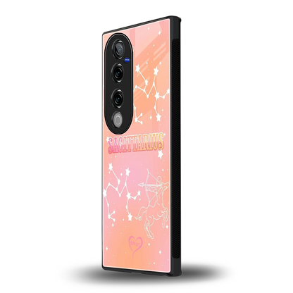 Sagittarius Aura vivo v40 pro mobile cover | shockproof glass phone case