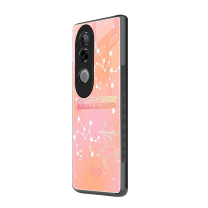 Sagittarius Aura vivo v40e mobile cover | shockproof glass phone case