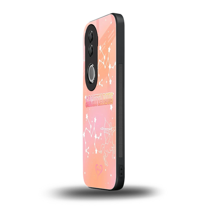 Sagittarius Aura vivo v50 mobile cover | shockproof glass phone case