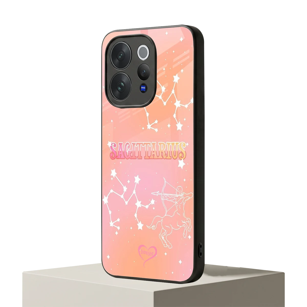 Sagittarius Aura vivo v70 mobile cover | shockproof glass phone case