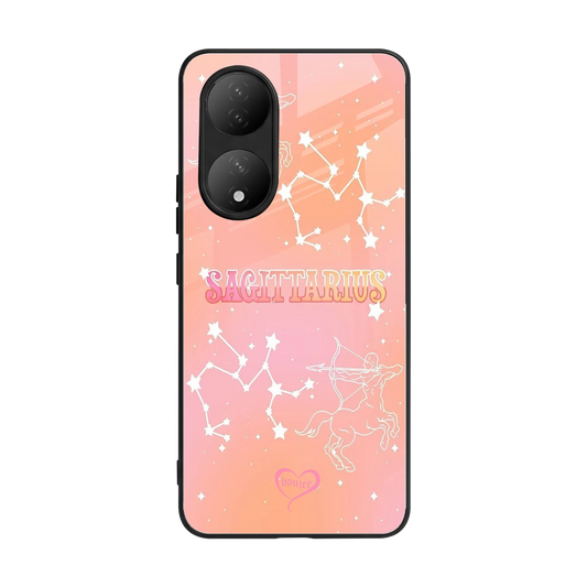 Sagittarius Aura back phone cover | glass case for Vivo-y100