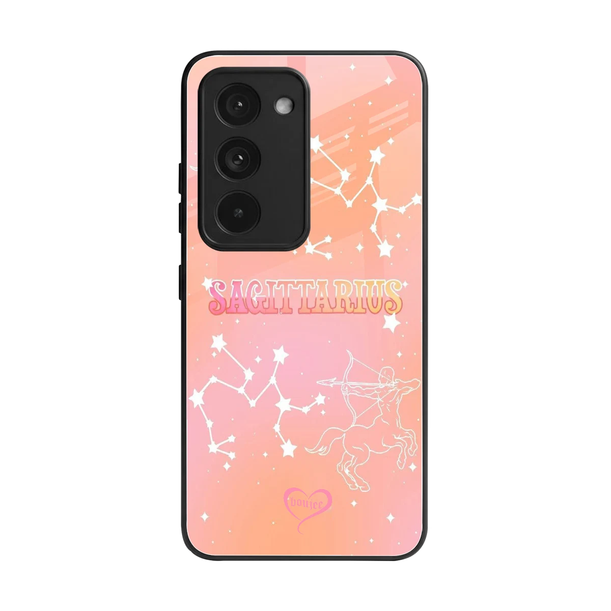 Sagittarius Aura back phone cover | glass case for redmi 15 5g