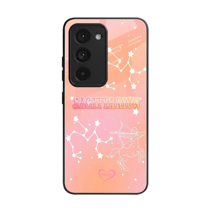 Sagittarius Aura back phone cover | glass case for redmi 15 5g