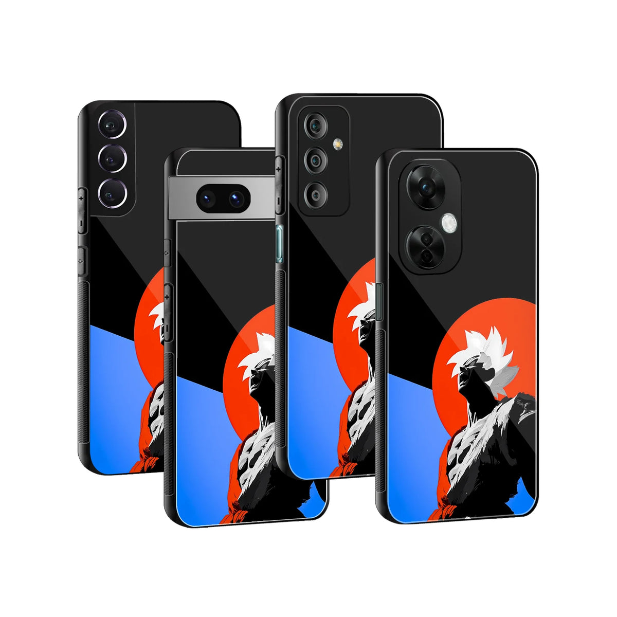 Stylish Glass Back Case for All Smartphones iPhone, Samsung, OnePlus, Pixel, Redmi, Oppo, Vivo, Motorola