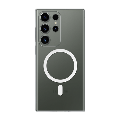 Anti Yellow Magsafe Clear Case for Samsung Galaxy S23 Ultra