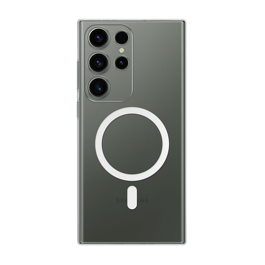 Anti Yellow Magsafe Clear Case for Samsung Galaxy S23 Ultra