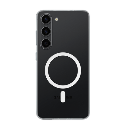 Anti Yellow Magsafe Clear Case for Samsung Galaxy S23