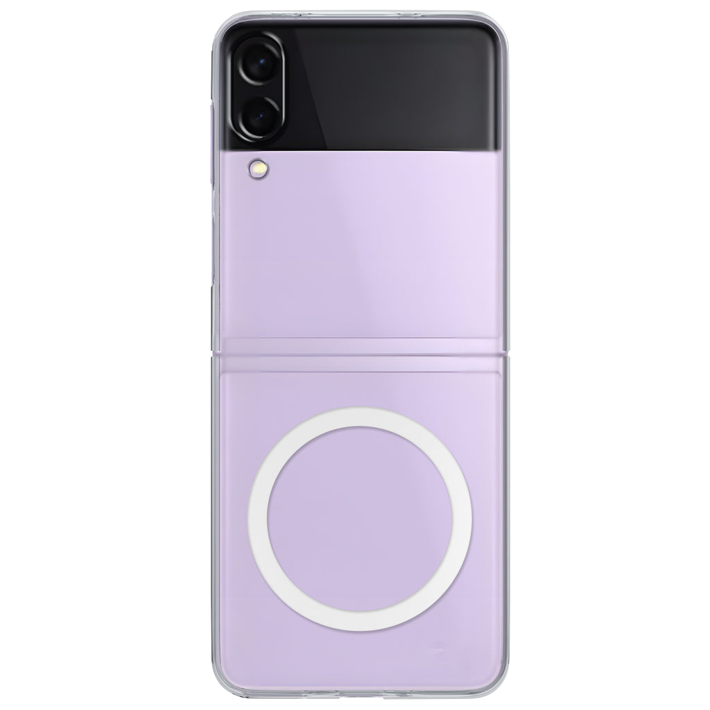 Anti Yellow Magsafe Clear Case for Samsung  Galaxy Z Flip 3