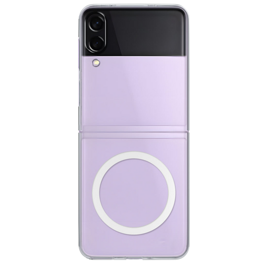 Anti Yellow Magsafe Clear Case for Samsung  Galaxy Z Flip 3