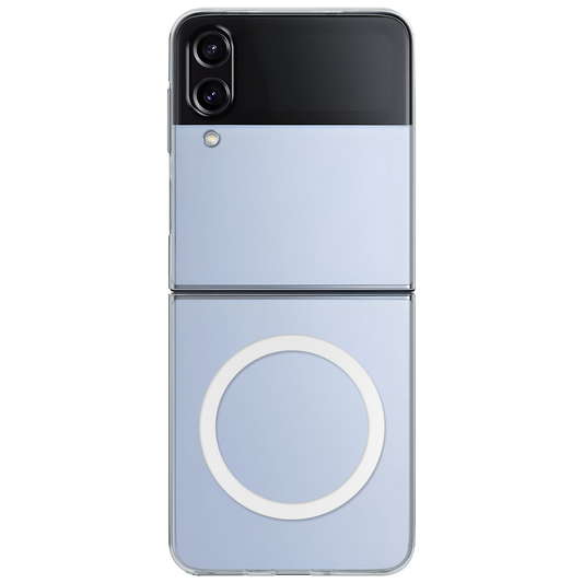 Anti Yellow Magsafe Clear Case for Samsung  Galaxy Z Flip 4
