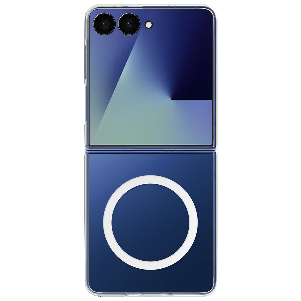 Anti Yellow Magsafe Clear Case for Samsung  Galaxy Z Flip 7