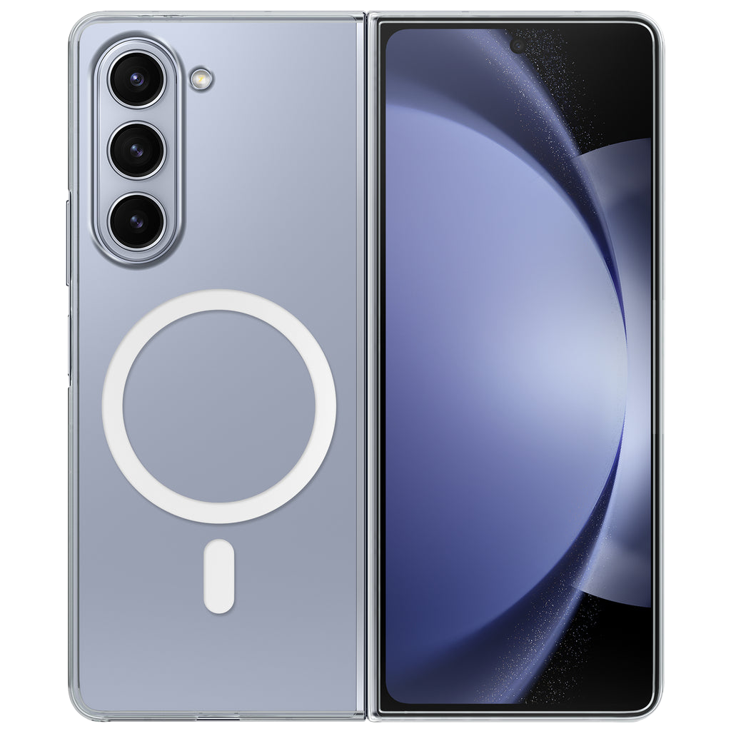 Anti Yellow Magsafe Clear Case for Samsung  Galaxy Z Fold 5