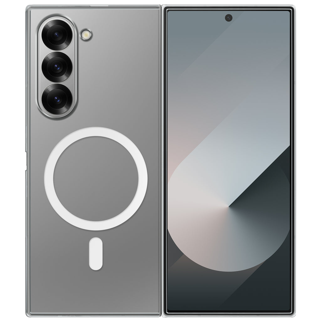 Anti Yellow Magsafe Clear Case for Samsung  Galaxy Z Fold 6