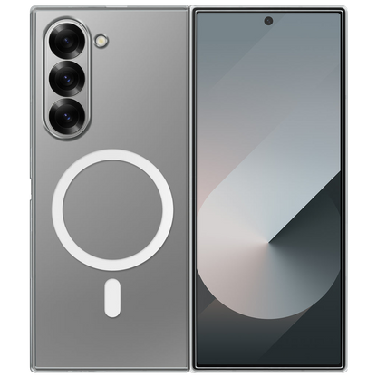 Anti Yellow Magsafe Clear Case for Samsung  Galaxy Z Fold 6