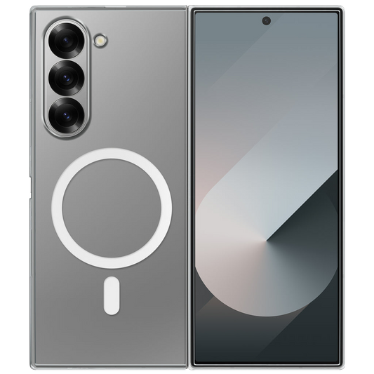 Anti Yellow Magsafe Clear Case for Samsung  Galaxy Z Fold 6