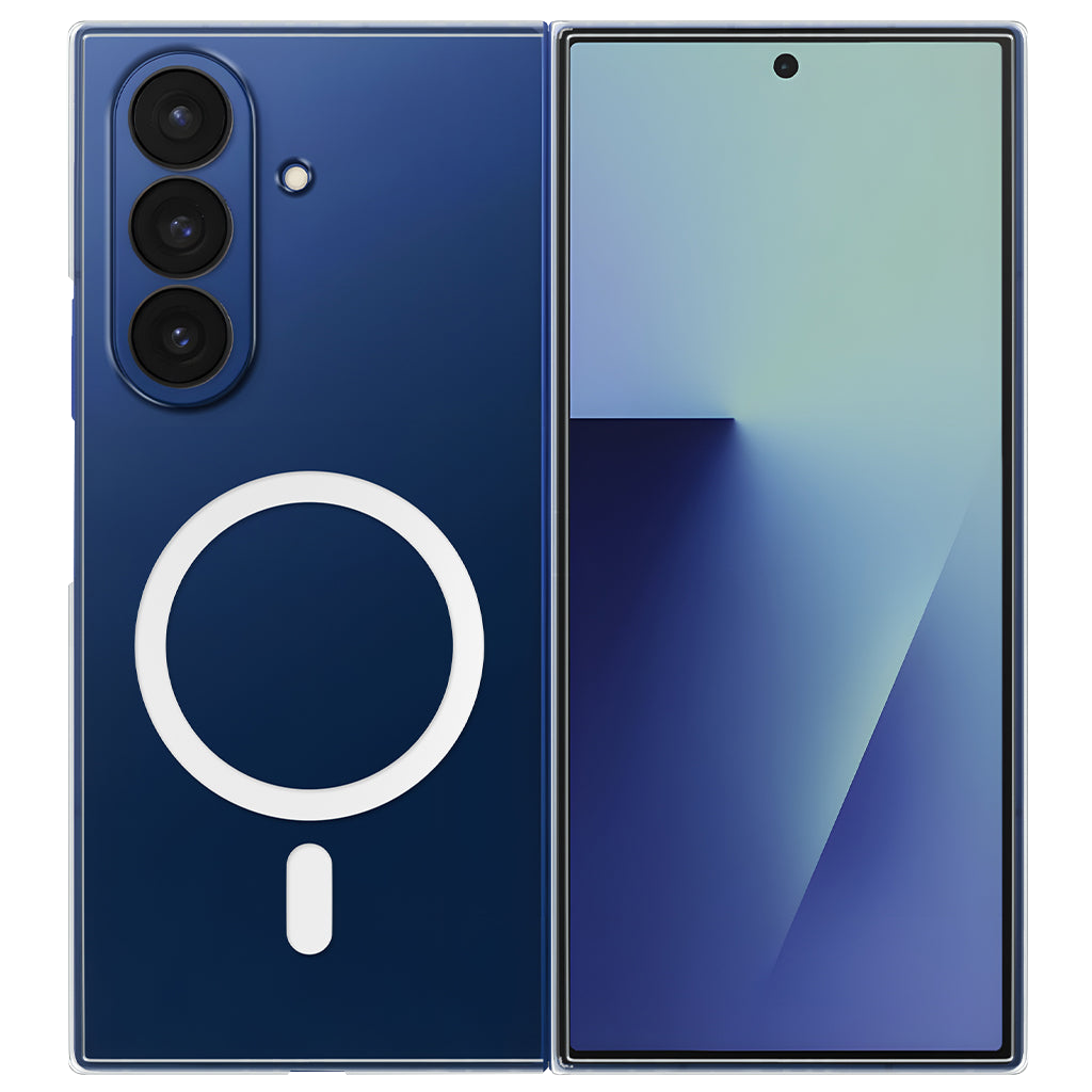 Anti Yellow Magsafe Clear Case for Samsung  Galaxy Z Fold 7