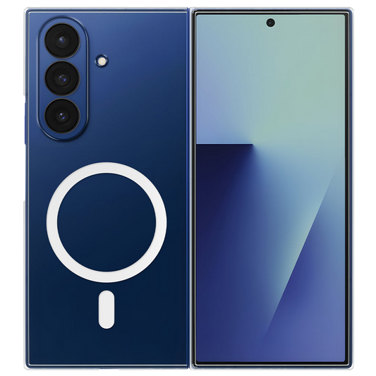 Anti Yellow Magsafe Clear Case for Samsung  Galaxy Z Fold 7