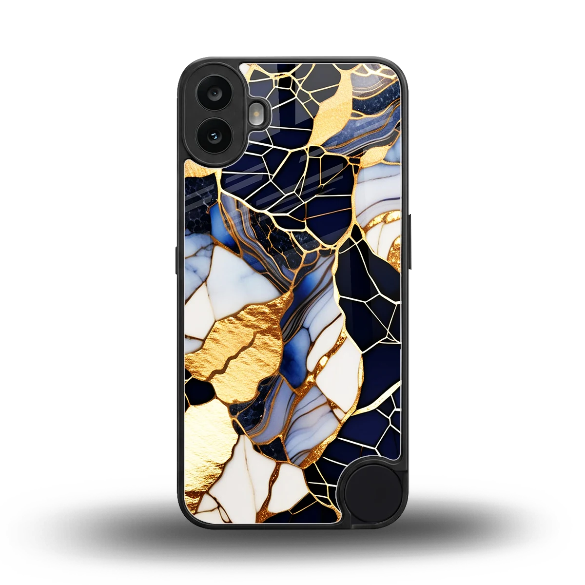 Sapphire Glow back phone cover | glass case for cmf nothing phone 1