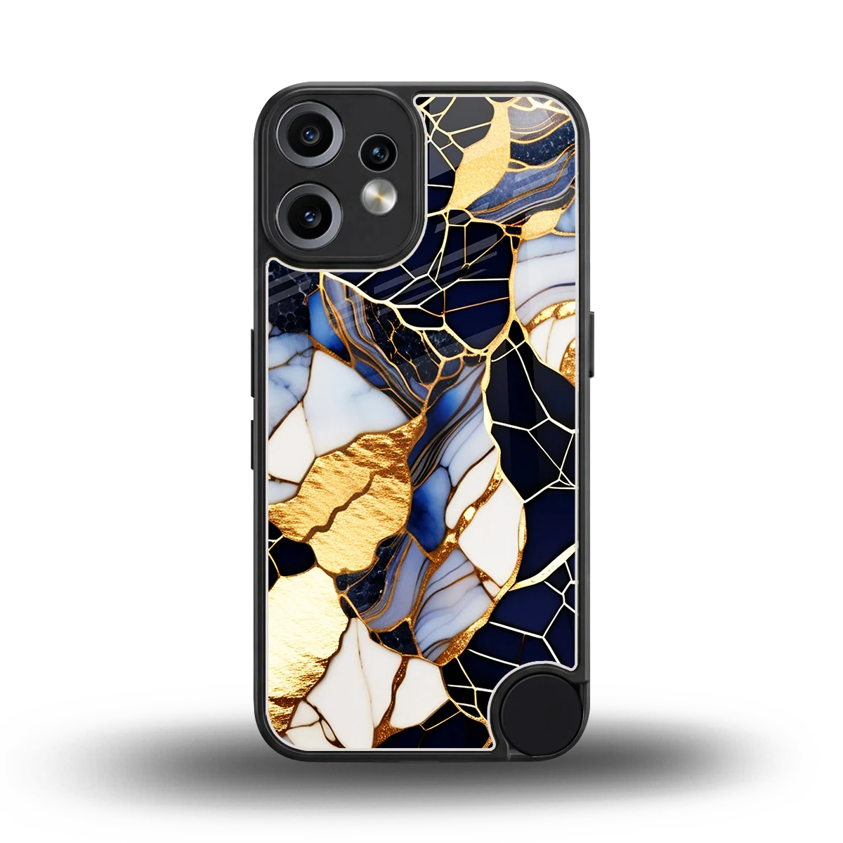 Sapphire Glow back phone cover | glass case for cmf nothing phone 2 pro