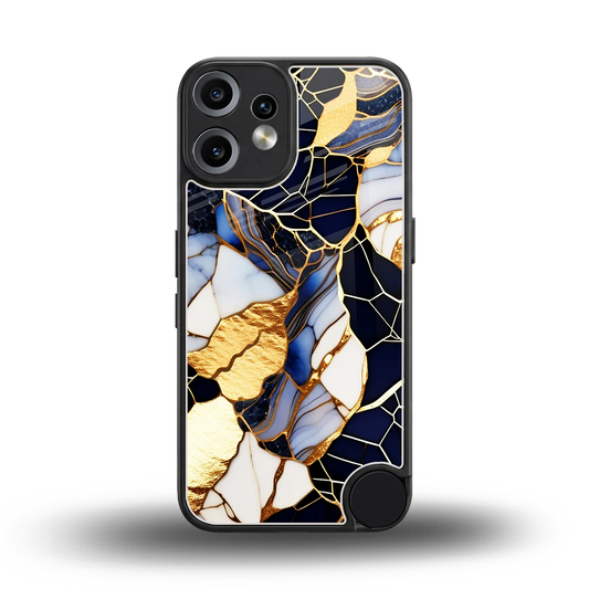 Sapphire Glow back phone cover | glass case for cmf nothing phone 2 pro