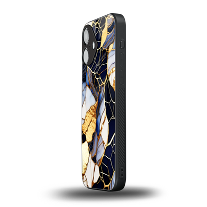 Sapphire Glow Phone Case for Iphone 16 | Glass Case