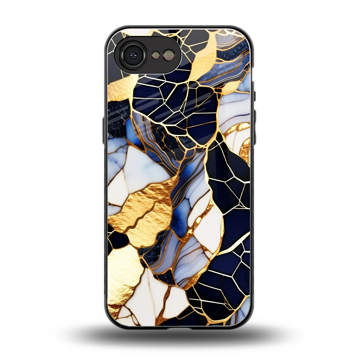 Sapphire Glow back phone cover | glass case for iphone 16e
