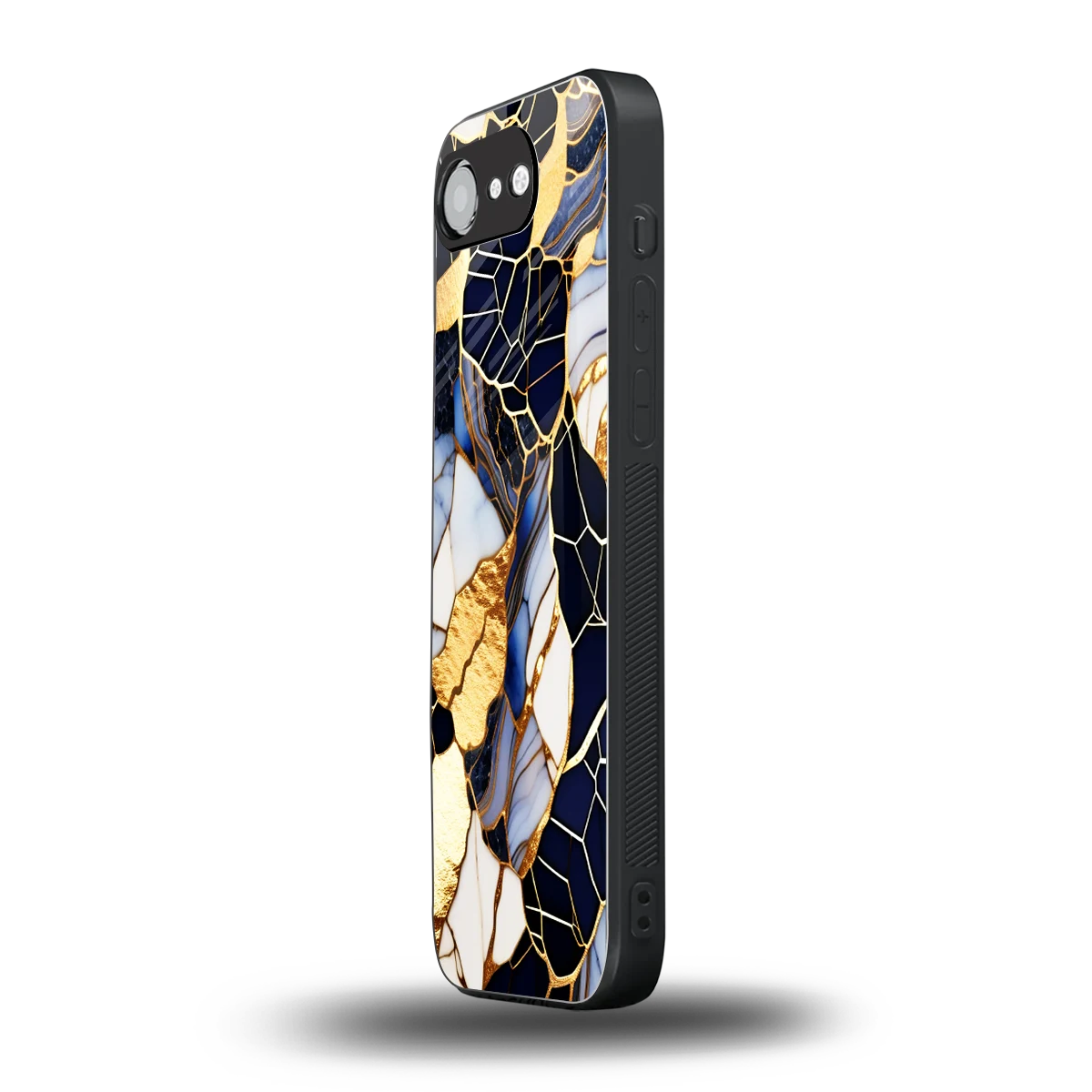 Sapphire Glow iphone 16e mobile cover | shockproof glass phone case