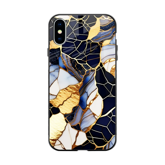 Sapphire Glow back phone cover | glass case for iphone x
