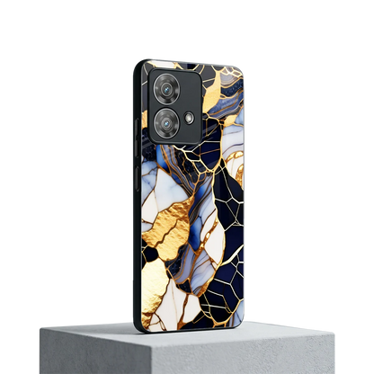 Sapphire Glow motorola edge 40 neo 5g mobile cover | shockproof glass phone case