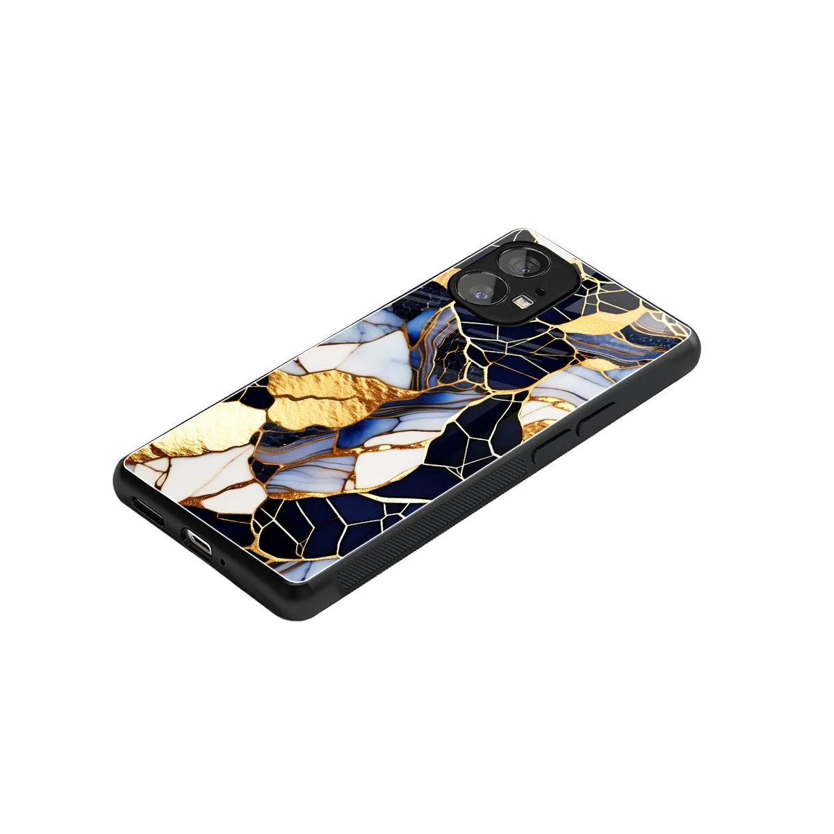 Sapphire Glow stylish phone case for nothing phone 1 | glossy glass and slim fit